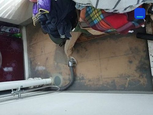 오피스텔 베란다 배수관 청소 논현동 하수구막힘 오피스텔 베란다 배수관 청소